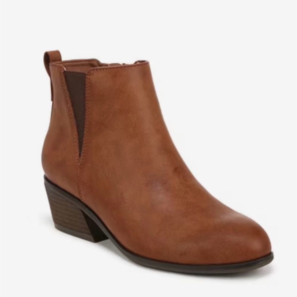 Dr. Scholl's Brown Ankle Booties